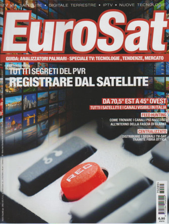 Eurosat- mensile n. 289 Maggio 2017 "Registrare dal satellite"