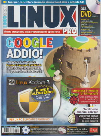 Linux Pro - mensile n. 177 Maggio 2017 "Google Addio!"