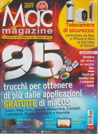 Mac Magazine - mensile n. 104 Giugno 2017 "Telecamere"
