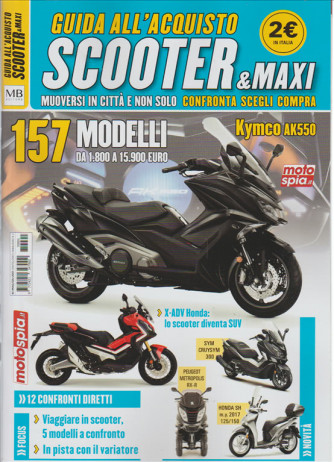 Guida all'acquisto Scooter & Maxi - annuario n. 1 Maggio 2017 