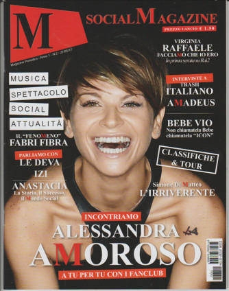 M Social Magazine - mensile n. 2 - Maggio 2017 "Alessandra Amoruso"