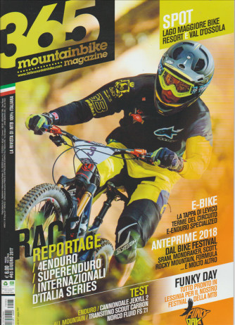 365 Mountain Bike Magazine - mensile n. 65 Giugno 2017 "Lago Maggiore bike"