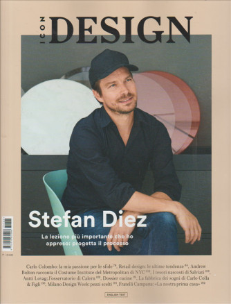 Icon Design - mensile n. 15 Giugno 2017 - "Stefan Diez.: progetta il passato"