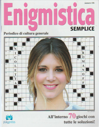 Enigmistica Semplice - bimestrale n. 156 Giugno 2017 