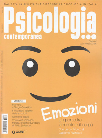 Psicologia Contemporanea - bimestrale n. 262 Luglio 2017 "Emozioni"