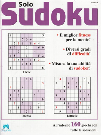 Solo Sudoku - Bimestrale n. 6 Giugno 2017  