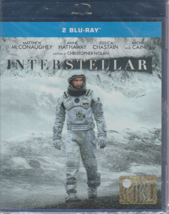 INTERSTELLAR. UN FILM DI CHRISTOPHER NOLAN. 2 BLU-RAY. I DVD CINEMA DI PANORAMA 2 N. 14