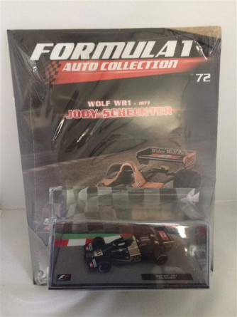 Modellino Formula 1 scala 1:43 - Wolf WR1 1977 - Jody Scheckter