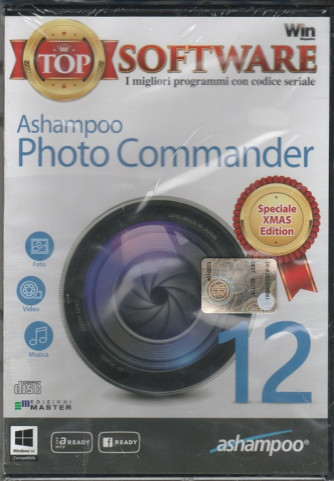 CD-ROM - Ashampoo Photo Commander 12 - software completo con Codice seriale 
