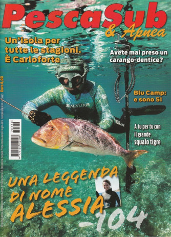Pesca Sub & Apnea - mensile n. 334 Luglio 2017 "Squalo tigre"