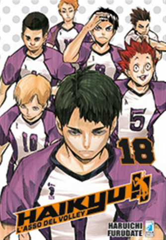 Manga: HAIKYU!! "l'asso del volley" #18 - Star Comics collana Target #71