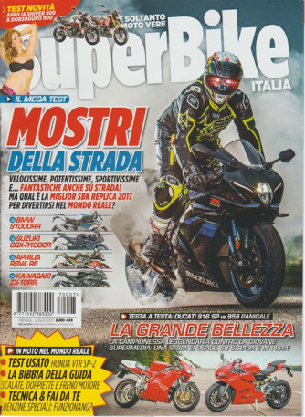 Superbike Italia - mensile n. 7 Luglio 2017 Aprilia Shiver 900 - Dorsoduro 900