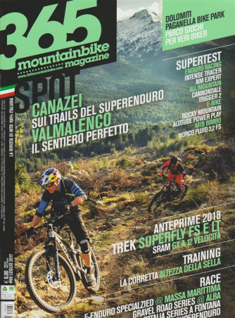 365 Mountain Bike Magazine-mensile n.66 Luglio 2017 Dolomiti Paganella bike park