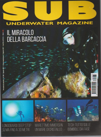 SUB underwater Magazine - mensile n. 383 Agosto 2017 