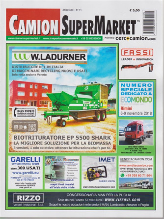 Camion Super Market - n. 11 - 31 ottobre 2018