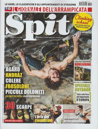 Spit - bimestrale n. 1 Luglio 2017 - il giornale dell'arrampicata