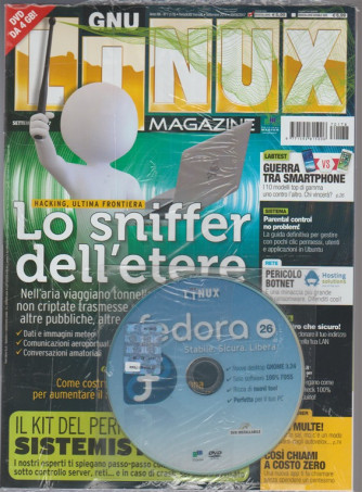 Linux Magazine - mensile n. 178 Settembre 2017 + DVD da 4 GB FEDORA 