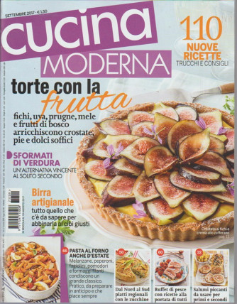 Cucina Moderna - mensile n. 9 Settembre 2017 - Torte con la frutta