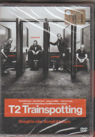  DVD - T2 Trainspotting - Scegli la vita. scegli il futuro - regia Danny Boyle