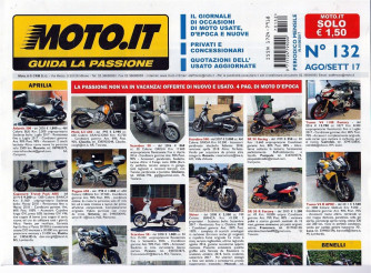 Moto.It - mensile n. 132 Agosto 2017 