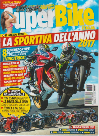 Superbike Italia - mensile n. 8 Agosto 2017 - La sportiva dell'anno 2017