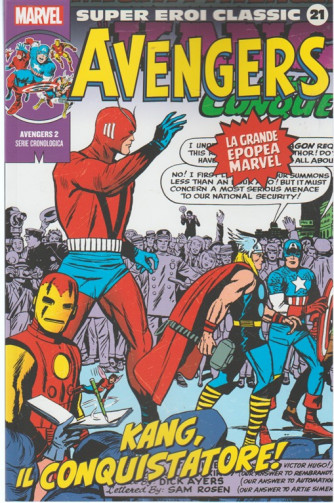 Marvel Super Eroi Classic vol.21 - Avengers n.2 "Kang, il conquistatore!"