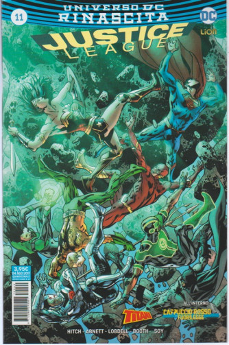 JUSTICE LEAGUE (69) 11  Universo DC Rinascita - DC Comics LION