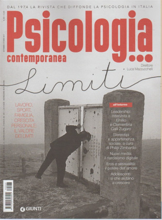 Psicologia Contemporanea - bimestrale n. 263 Settembre 2017 - Limiti