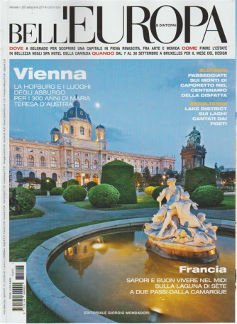 Bell'Europa e dintorni - mensile n. 293 Settembre 2017 - VIENNA