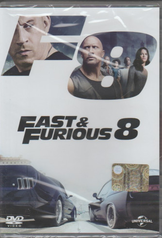 Dvd: Fast & Furious 8 