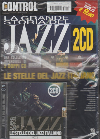 Doppio CD - La Grande Storia del JAZZ box 5 "Le stelle del Jazz Italiano 
