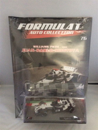Formula 1 Auto Collection n.76 - Williams FW26 (2004) - Juan Pablo Montoya