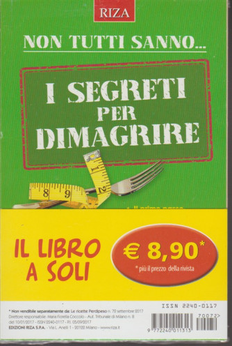 RIZA -Non tutti sanno... I Segreti per Dimagrire