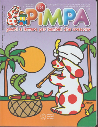 Pimpa - mensile n. 361 Settembre 2017 