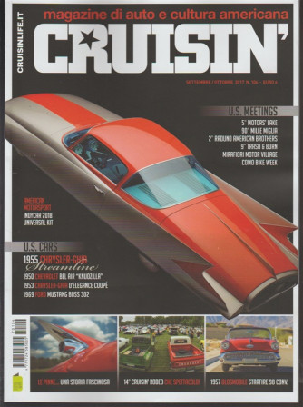 Cruisin: magazine di auto e cultura amenricana - bimestrale n.104 Settembre 2017