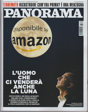 Panorama - settimanale n. 39(2677) 14 novembre 2017 "Disponibile su Amazon"