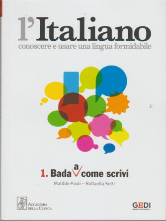 L'italiano - Settimanale vol.1  - Bada (a) come scrivi by La Repubblica 