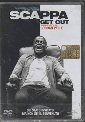 DVD  - SCAPPA Get Out - scritto e diretto da Jordan Peele 