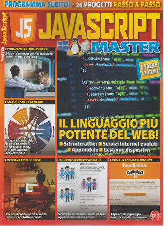 MASTER: JAVASCRIPT - bimestrale n.12 Ottobre 2017 - è facile è potente