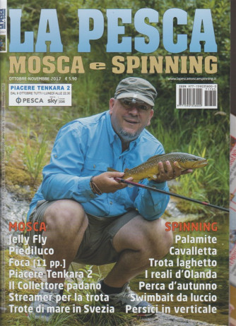 Pesca Mosca e Spinning - bimestrale n. 5 Ottobre 2017 - Piacere Tenkara 2