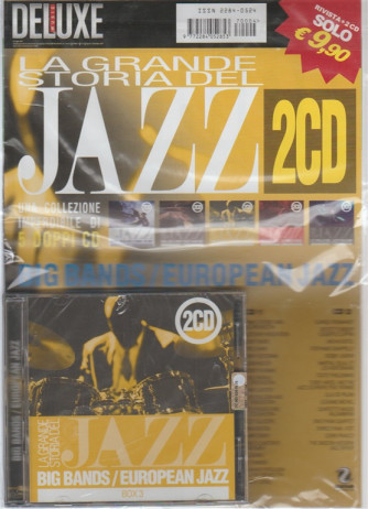 Doppio CD "La Grande Storia del JAZZ"Box 3 - Big Bands /European JAZZ