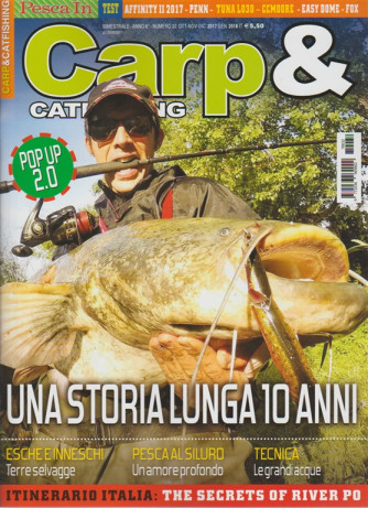 Carp & Catfishing - bimestrale n. 32 Ottobre 2017 POP UP 2.0 