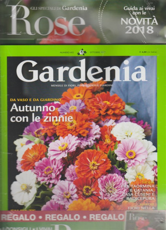 Gardenia - mensile 402 Ottobre 2017 + ROSE: specialedi Gardenia novità 2018