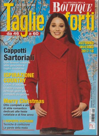 La mia Boutique "Taglie Forti" trimestrale n. 28 - Autunno -Inverno 2017 