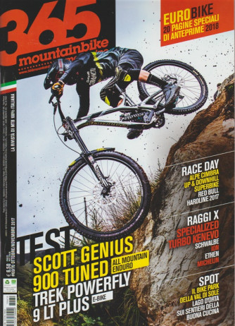 365 Mountain Bike Magazine - mensile n.70 Ottobre2017 - Euro Bike:Anteprime 2018