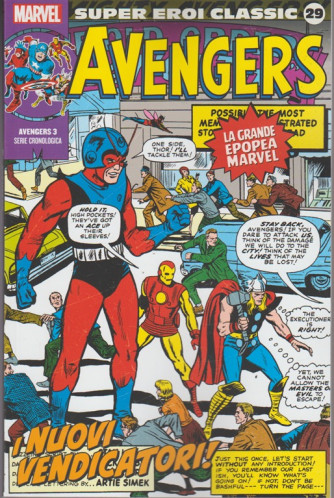 MARVEL Super Eroi Classic vol. 29 - Avengers n.3 "I nuovi vendicatori!"