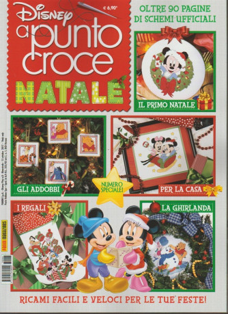 Disney Punto Croce - bimestrale n. 15 Ottobre 2017 "Natale" 
