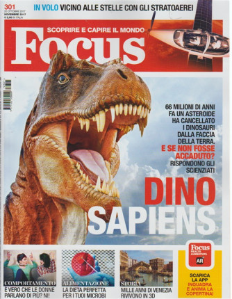 Focus - mensile n. 301 - Novembre 2017 - Dino Sapiens