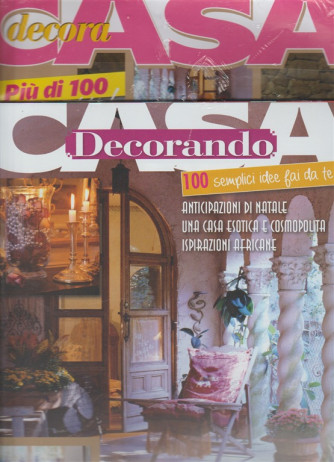 Decorando Casa - Offerta 2 riviste Decora casa "RIEDIZIONE" 