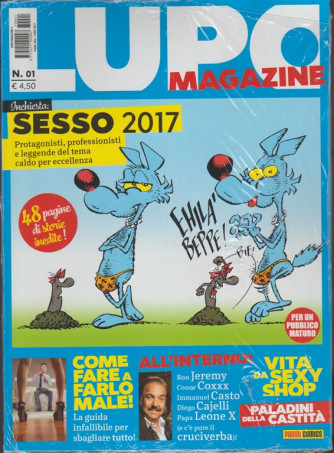 Lupo Magazine - bimestrale n. 1  - Novembre 2017 - Panini comics